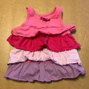 Pink & purple dress